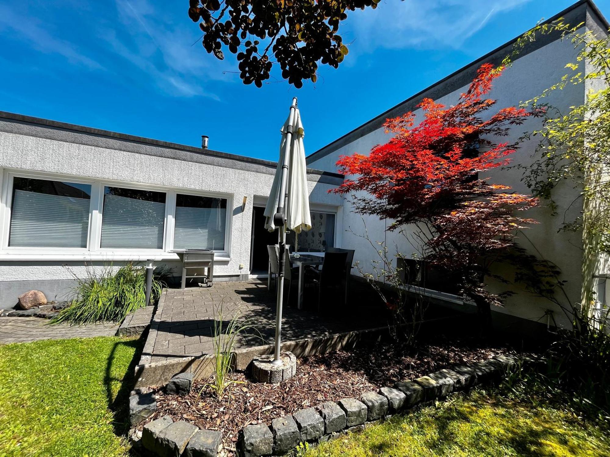 Ferienhaus Windmuehlenweg Mit Garten Apartment Spenge Exterior foto