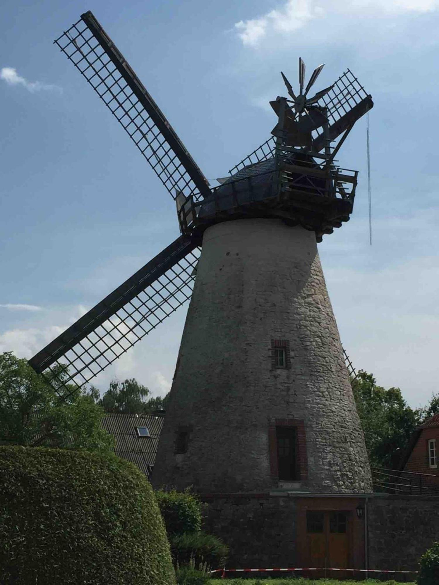 Ferienhaus Windmuehlenweg Mit Garten Apartment Spenge Exterior foto