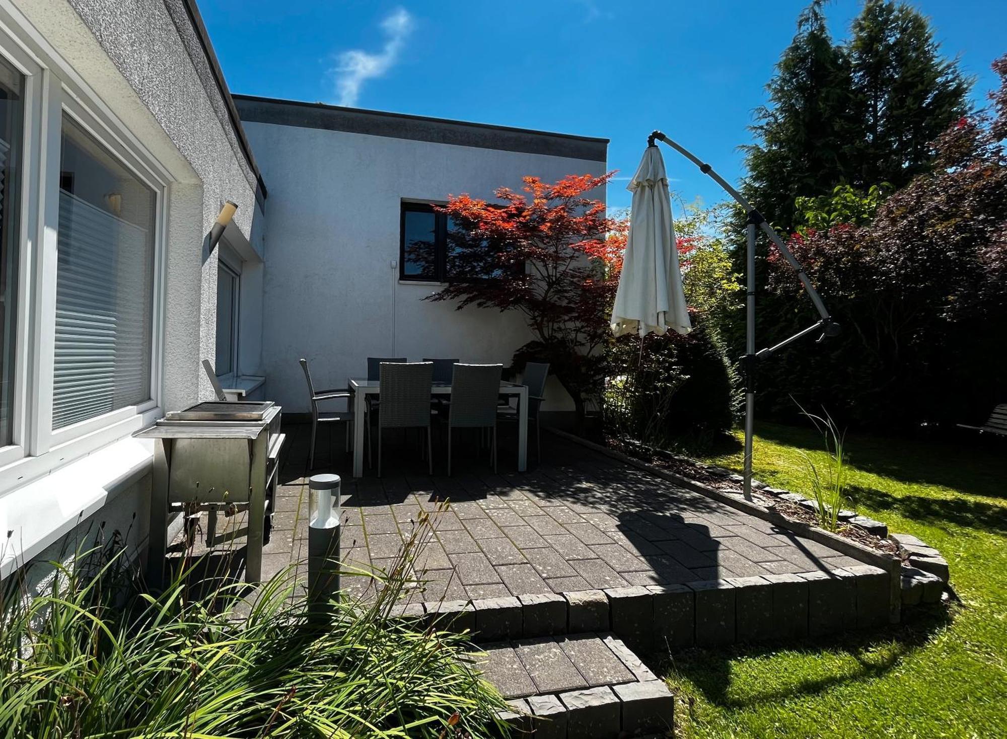 Ferienhaus Windmuehlenweg Mit Garten Apartment Spenge Exterior foto